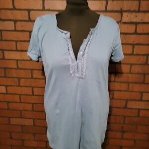 Eddie Bauer Wedgewood Blue. Size XL